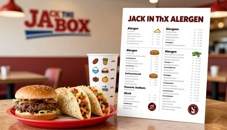 jack in the box allergen menu